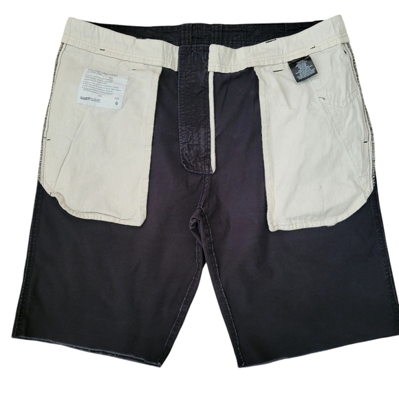 Volcom Men's Chino Workwear Cut-Off Shorts Size 36 Inseam 10" Pre-owned - Picture 4 of 7